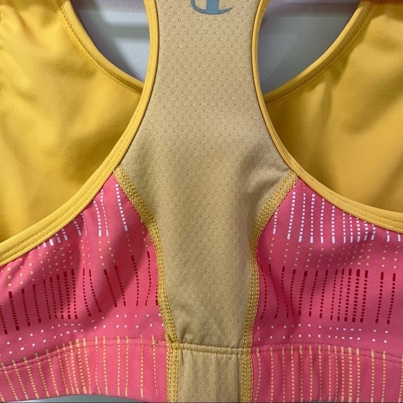 Champion SZ Large Sports Bra Orange Women - Picture 8 of 15
